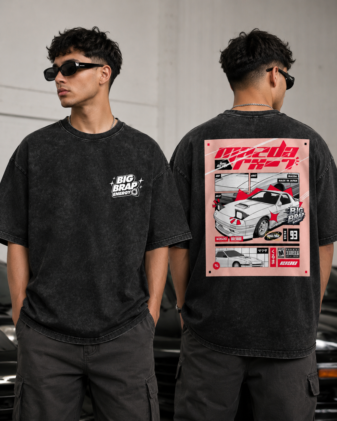 Big Brap Energy - Downhill FC3S Tee