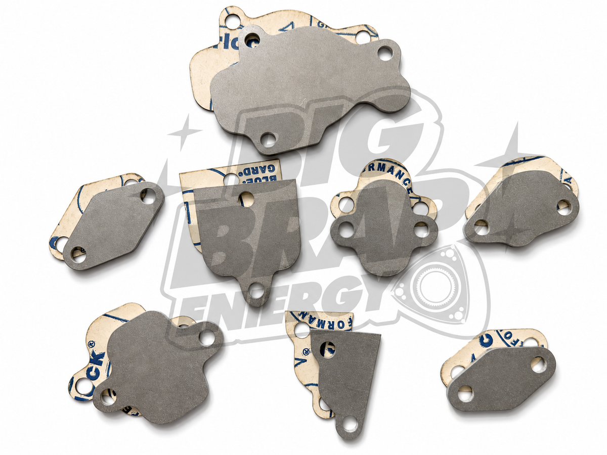 Emissions Block-Off Plate Kit for Mazda RX-7 FD3S (1993-2002)