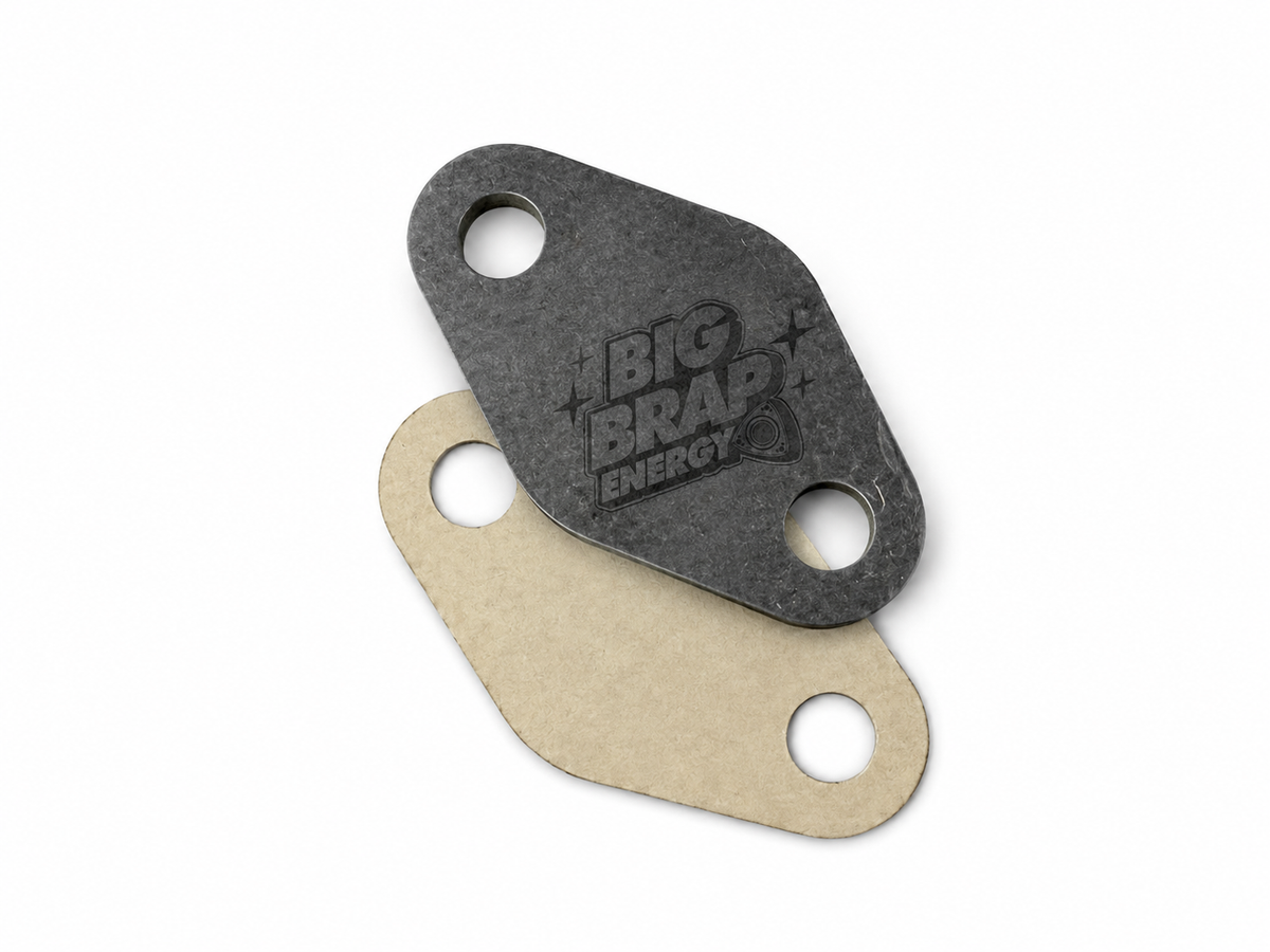 Rear Turbo Oil Return Block-Off Plate for Mazda RX-7 FD3S (1993-2002)