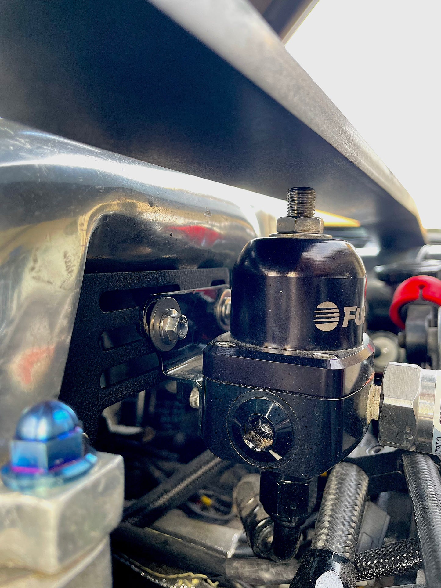 Fuel Pressure Regulator (FPR) Bracket for 1993+ Mazda RX-7