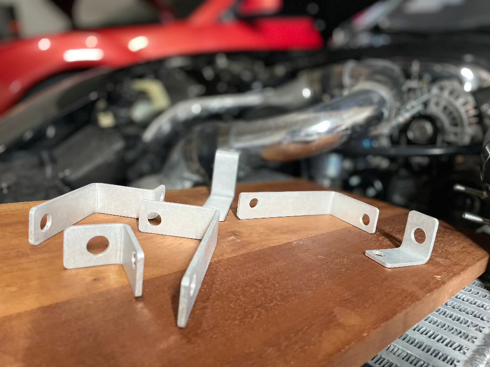 19 Row Oil Cooler Brackets for 1993+ Mazda RX-7